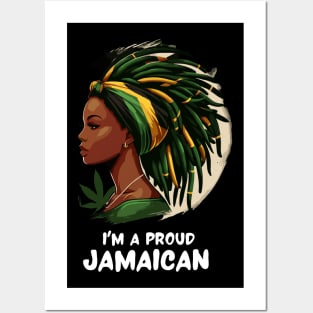 I'm A Proud Jamaican Posters and Art